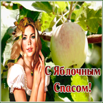 Картинка блестящая открытка яблочный спас