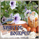 Открытка картинка христос воскрес
