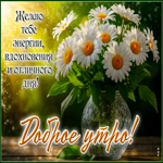 Picture классическая гиф-открытка, отличного утра и дня