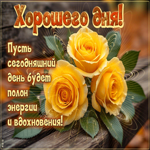 Postcard мечтательная гиф-открытка, пусть день будет полон энергии