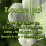Картинка открытка хорошего дня со стихами