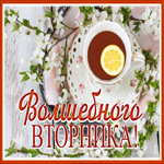 Picture потрясающая открытка с пожеланием волшебного вторника
