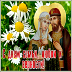 Картинка поздравительная открытка день семьи, любви и верности