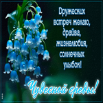 Picture прекрасная гиф-открытка, чудесных встреч в эту среду