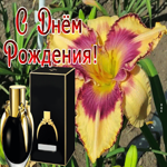 Picture сияющая гиф-открытка, с днем рождения дорогого мужчину