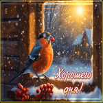 Picture снежная чудная гифка хорошего дня