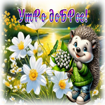 Picture волнующая гиф-открытка, утро доброе