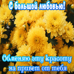 Postcard замечательная картинка с большой любовью