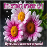 Picture живая гиф-открытка, приятного вторника