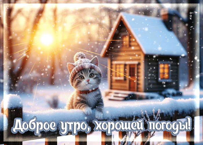 Picture доброе утро, хорошей погоды