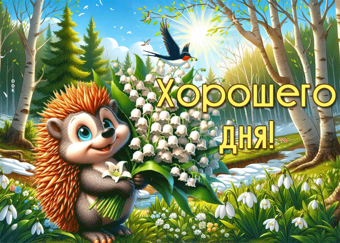 Postcard добросердечная гиф-открытка, яркого дня как солнце