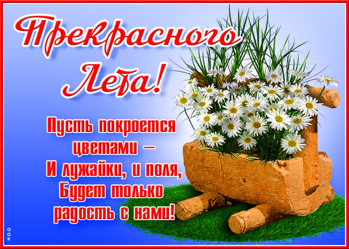 Картинка картинка с летом с пожеланиями