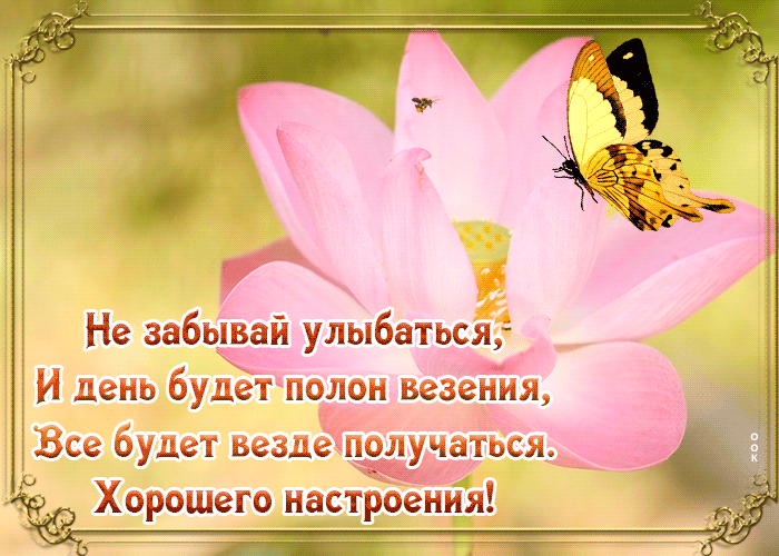 Картинка красивая картинка хорошего настроения