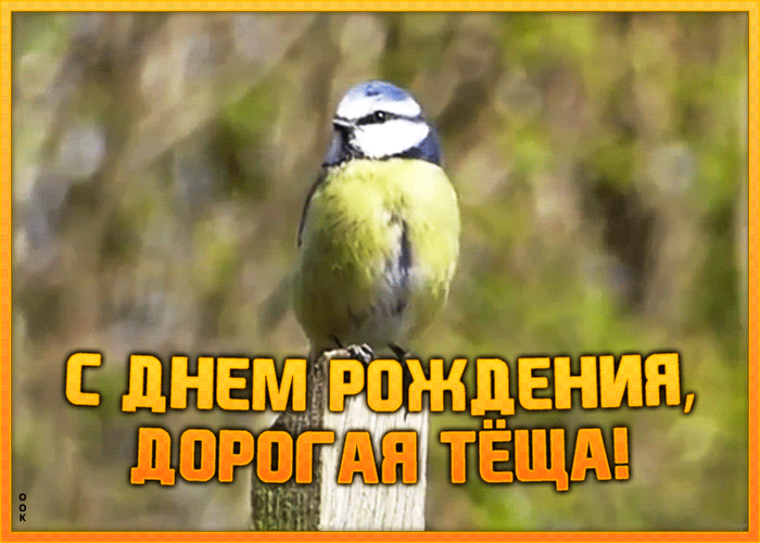 Картинка мерцающая открытка с днем рождения теще