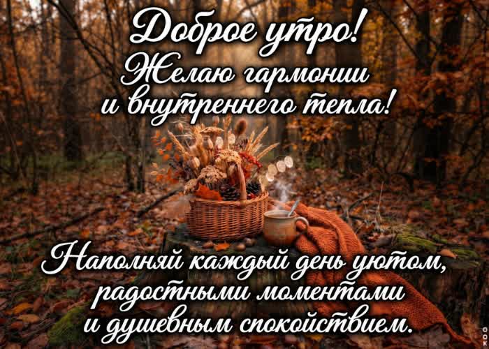 Picture наполняй каждый день уютом