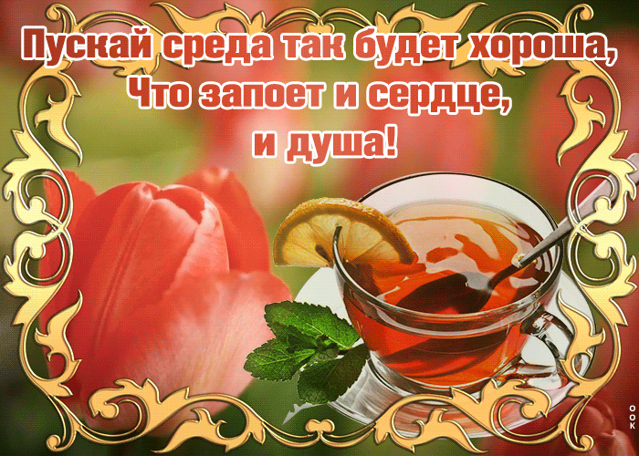 Картинка открытка доброй среды