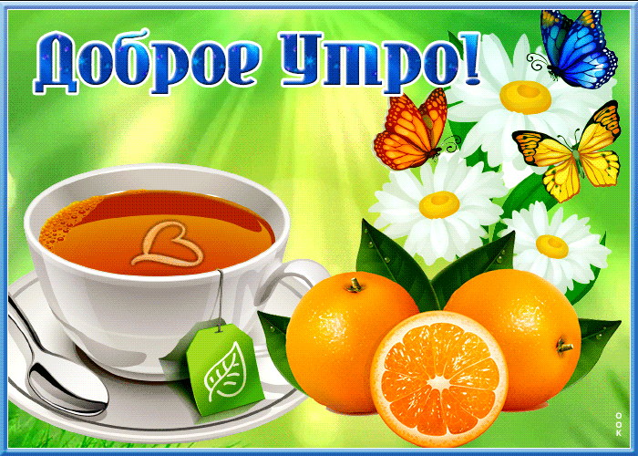 Открытка открытка хорошего утра