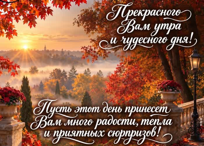 Postcard пусть это утро подарит лёгкость, хорошие новости и приятные моменты
