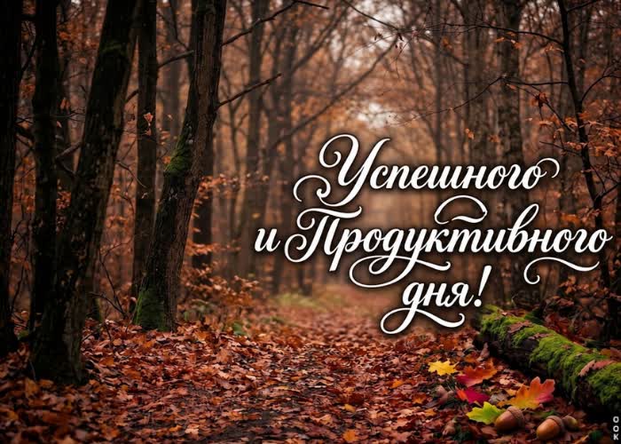 Picture пусть этот осенний день принесёт душевное тепло, спокойствие и искренние улыбки
