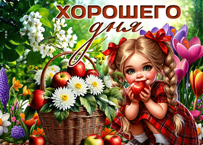 Picture теплая гиф-открытка, хорошего денечка