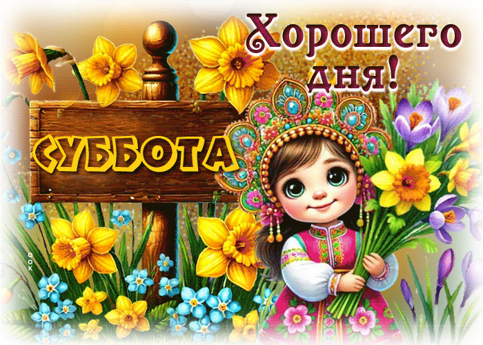 Picture задорная гиф-открытка, хорошего субботнего дня