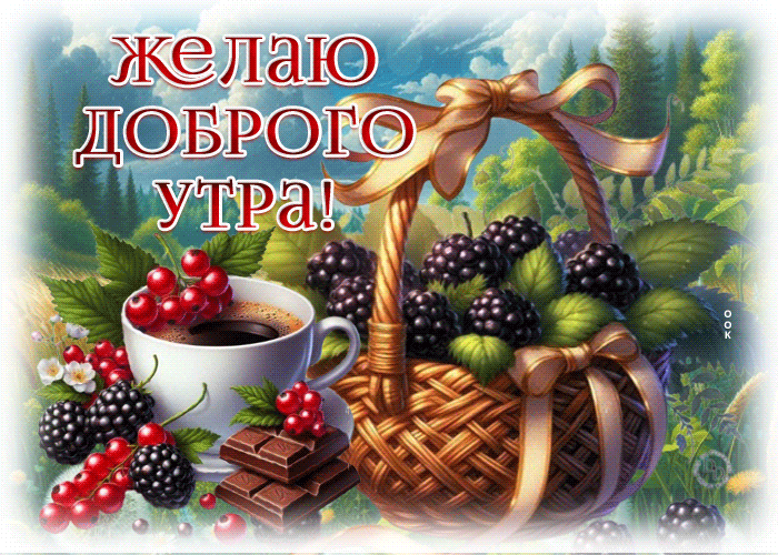 Picture жемчужная гиф-открытка, желает доброго утра вам