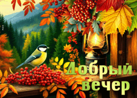 Picture греющая гиф-открытка, вот и теплый вечер настал