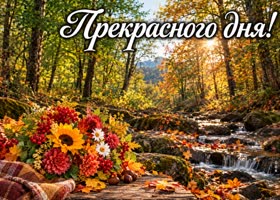 Postcard прекрасного дня для прекрасного человека