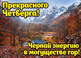 Postcard пусть этот четверг пройдёт уверенно и подарит силы для всего задуманного