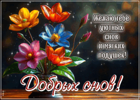 Picture желаю тебе уютных снов и мягких подушек